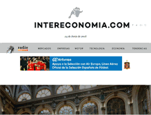 Tablet Screenshot of intereconomia.com