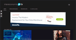 Desktop Screenshot of intereconomia.tv